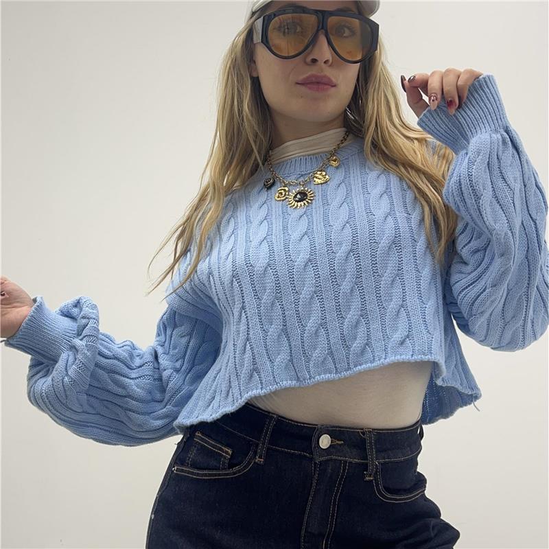 maglioncino crop twist